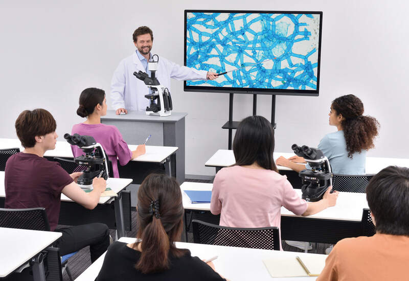 Anschluss der Digital Sight 1000 an Hörsaal-Projektion