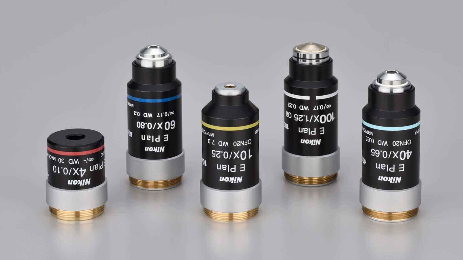 Serie der CFI E Plan Objektive