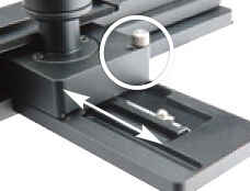 Verfahrweg Einstellung