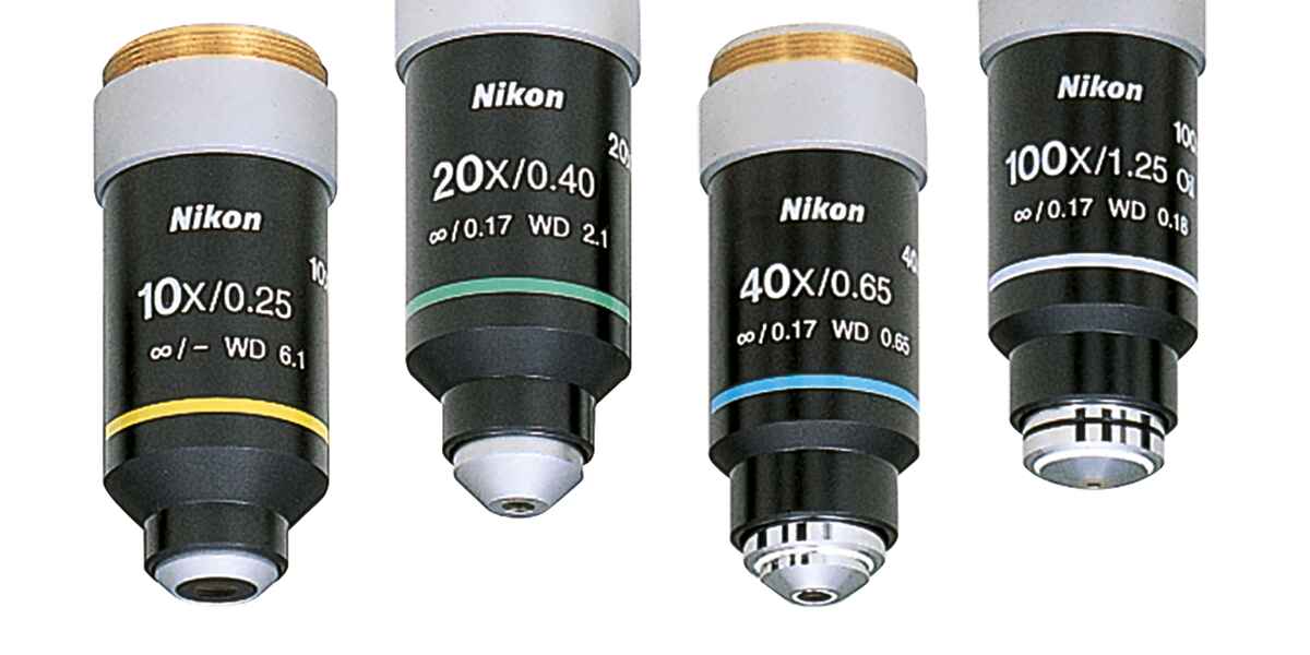 Série CFI Achromat | Ótica | Produtos para microscópio | Nikon