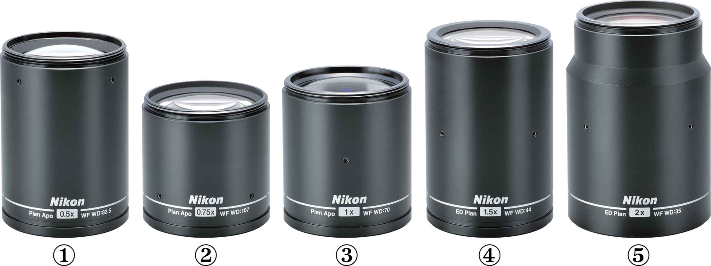 対物レンズ ５倍 顕微鏡 Nikon ニコン - その他